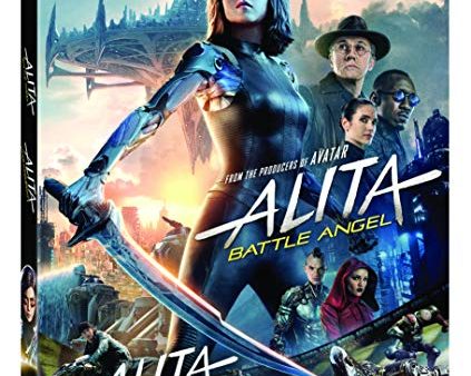 ALITA: BATTLE ANGEL  - BLU-INC. DVD COPY on Sale