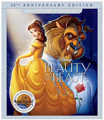 BEAUTY AND THE BEAST: 25TH ANNIVERSARY EDITION [BLU-RAY + DVD + DIGITAL HD] Online Hot Sale