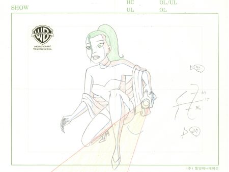 Batman Beyond Original Production Drawing: Dana Tan Sale