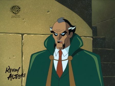 Batman The Animated Series Original Production Cel Signed By Kevin Altieri: Ra s Al Ghul Supply