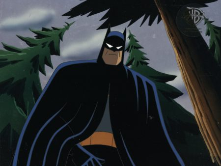 Batman The Animated Series Original Production Cel: Batman on Sale