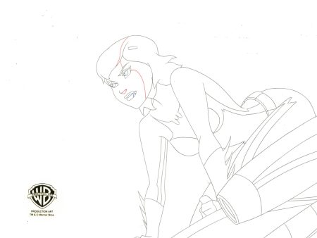 Batman: Mystery of the Batwoman Original Production Drawing: Batwoman (Rocky Ballantine) Sale