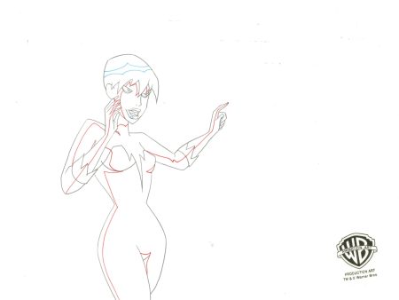 Justice League Original Production Drawing: Killer Frost Online Sale