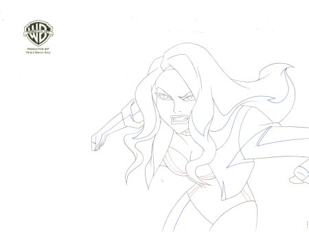 Justice League Unlimited Original Production Drawing: Black Canary Online now