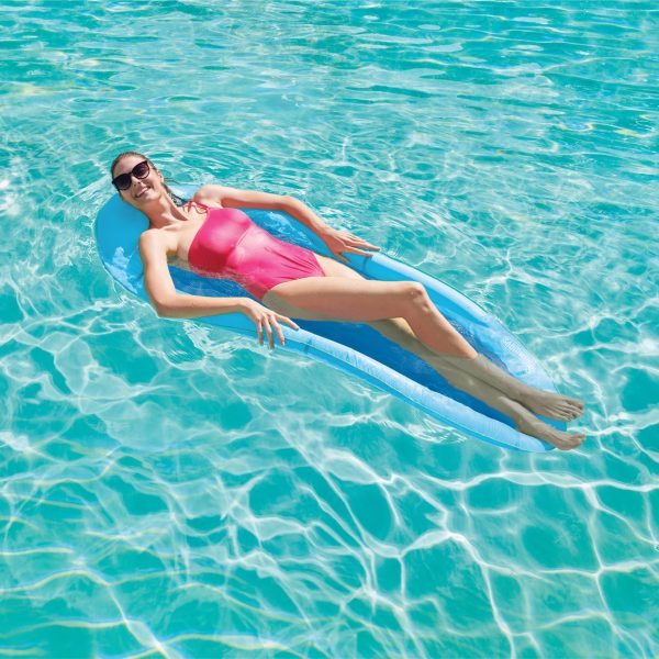 SwimWays, Spring Float Premiun Blue Lounge Chair For Sale