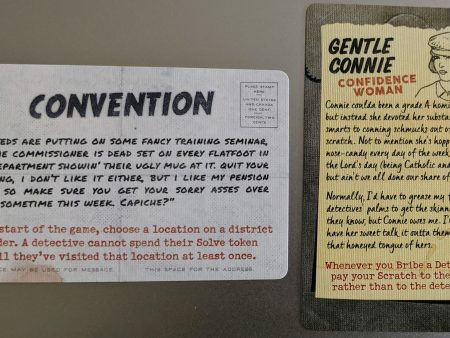 Detective: City of Angels – Gen Con 2019 Promo Cards For Sale