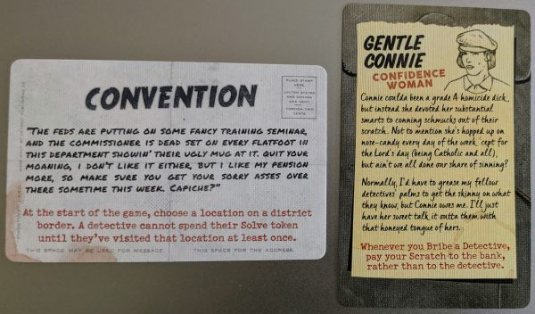 Detective: City of Angels – Gen Con 2019 Promo Cards For Sale