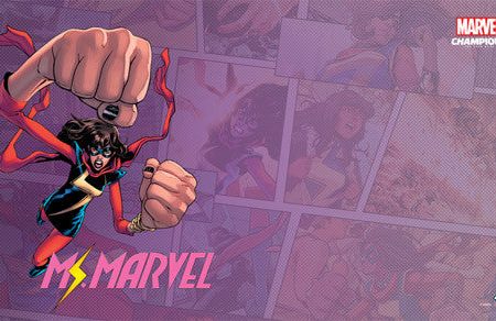 Marvel Champions: The Card Game – Ms. Marvel Playmat Online Sale