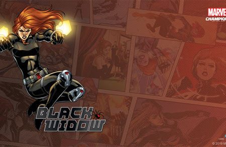 Marvel Champions: The Card Game – Black Widow Playmat Discount