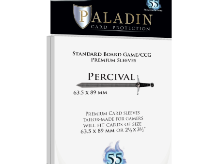 Paladin Card Protection - Percival (63.5 mm × 89 mm, Standard Card Game CCG) Online